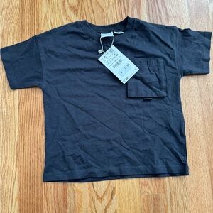 Zara Black Kids T-Shirt